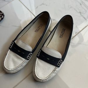 Michael Kors boat leather shoes